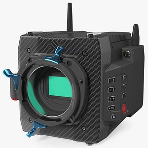 Digital Cinema Camera Body 3D model