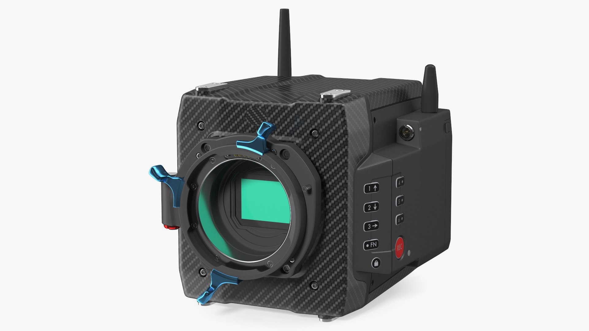 Digital Cinema Camera Body 3D model preview
