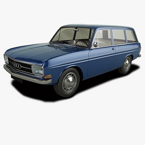 3D model Audi f103 Variant 1968