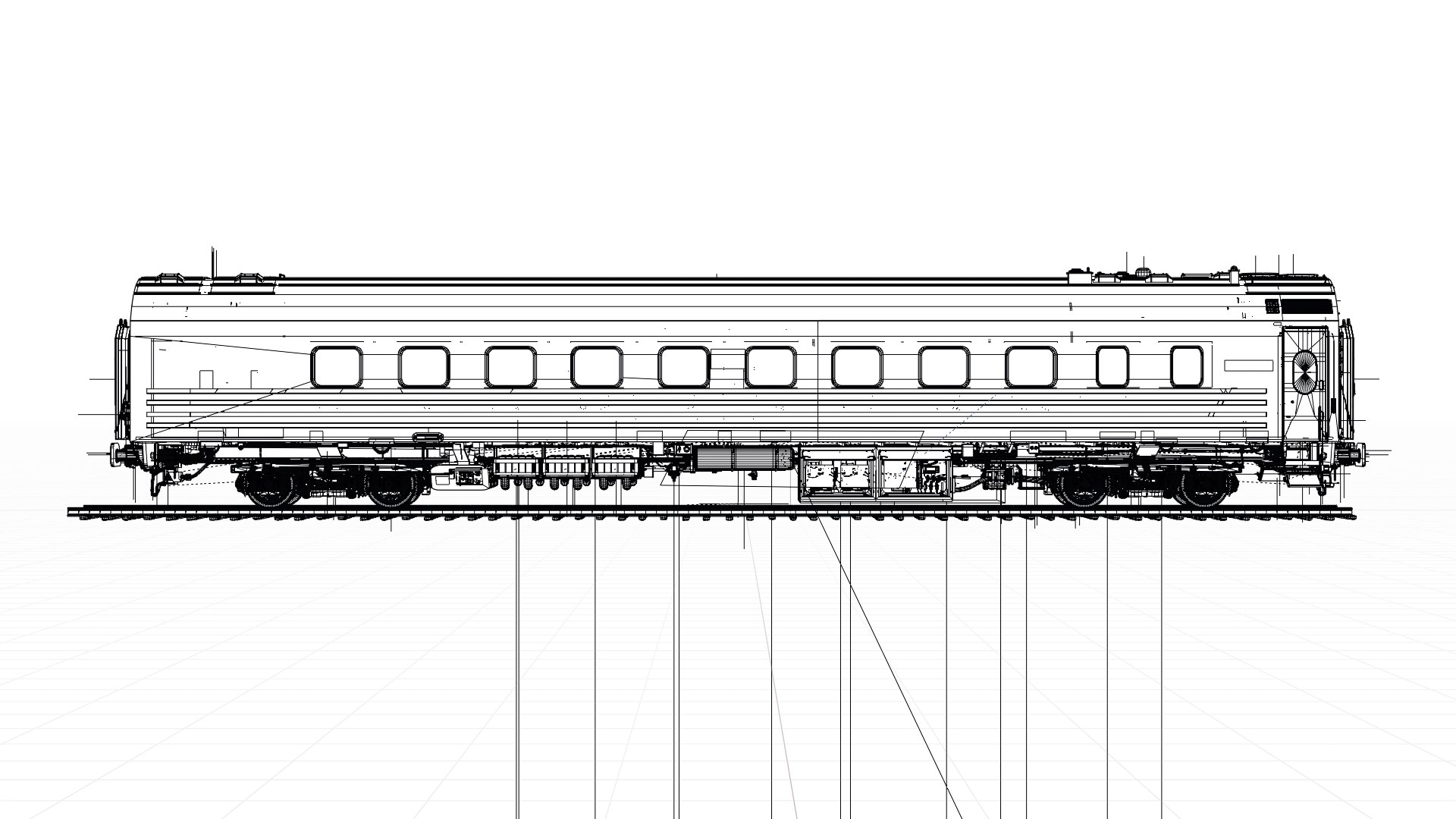 3D Model High-Quality Detailed Train Wagon 3D Model - PBR Textures ...