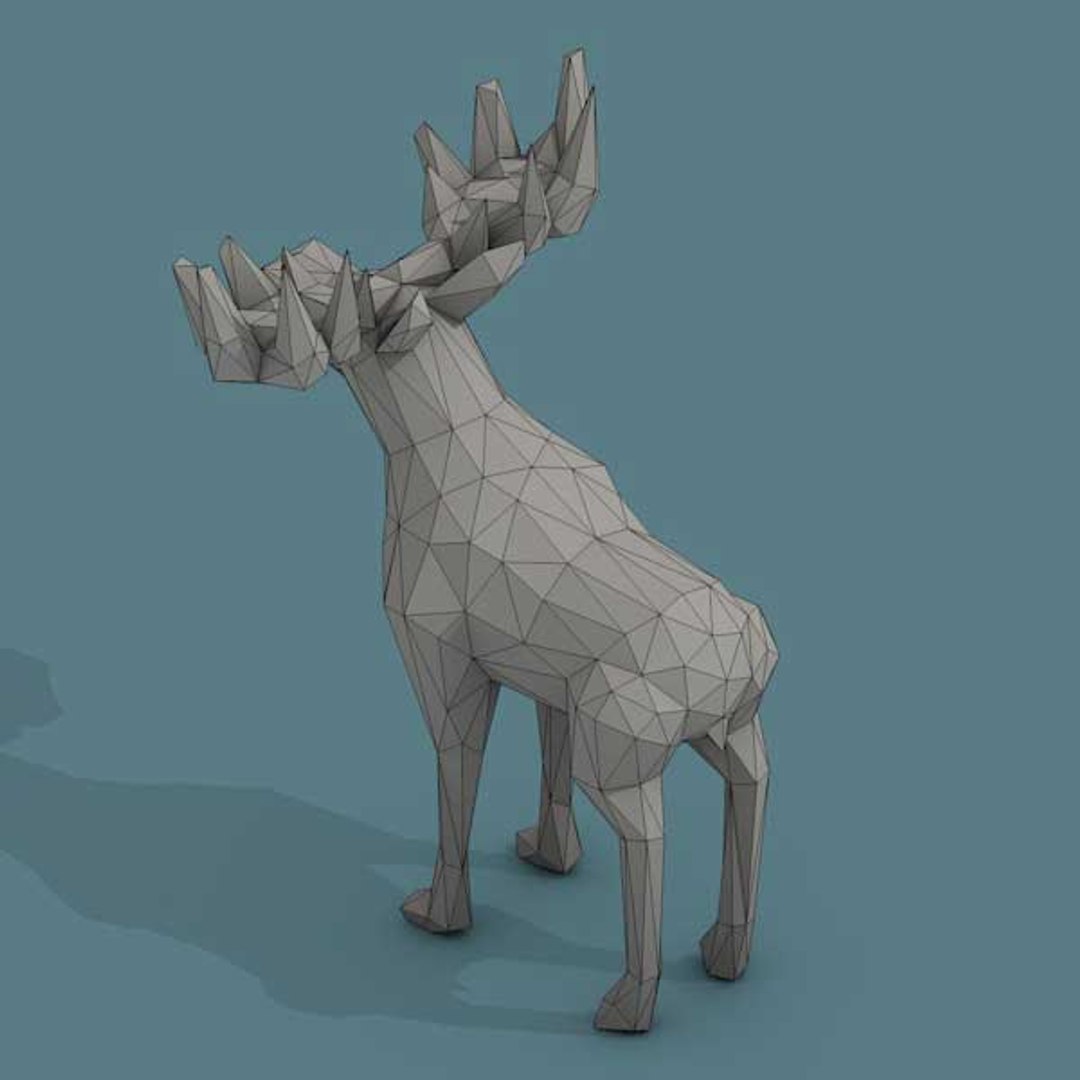 3D Low Poly Art Animals Isometric Icon Pack 06 Low-poly https://p.turbosquid.com/ts-thumb/il/OhPV3N/YW/lowpoly3dmooseback600x600/jpg/1626146705/1920x1080/fit_q87/5d7f28a908fb2a346ff7d7cafa9610d20ed4c796/lowpoly3dmooseback600x600.jpg