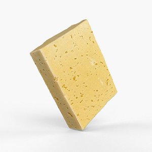 Photorealistic 3D scan of cheese 3D model