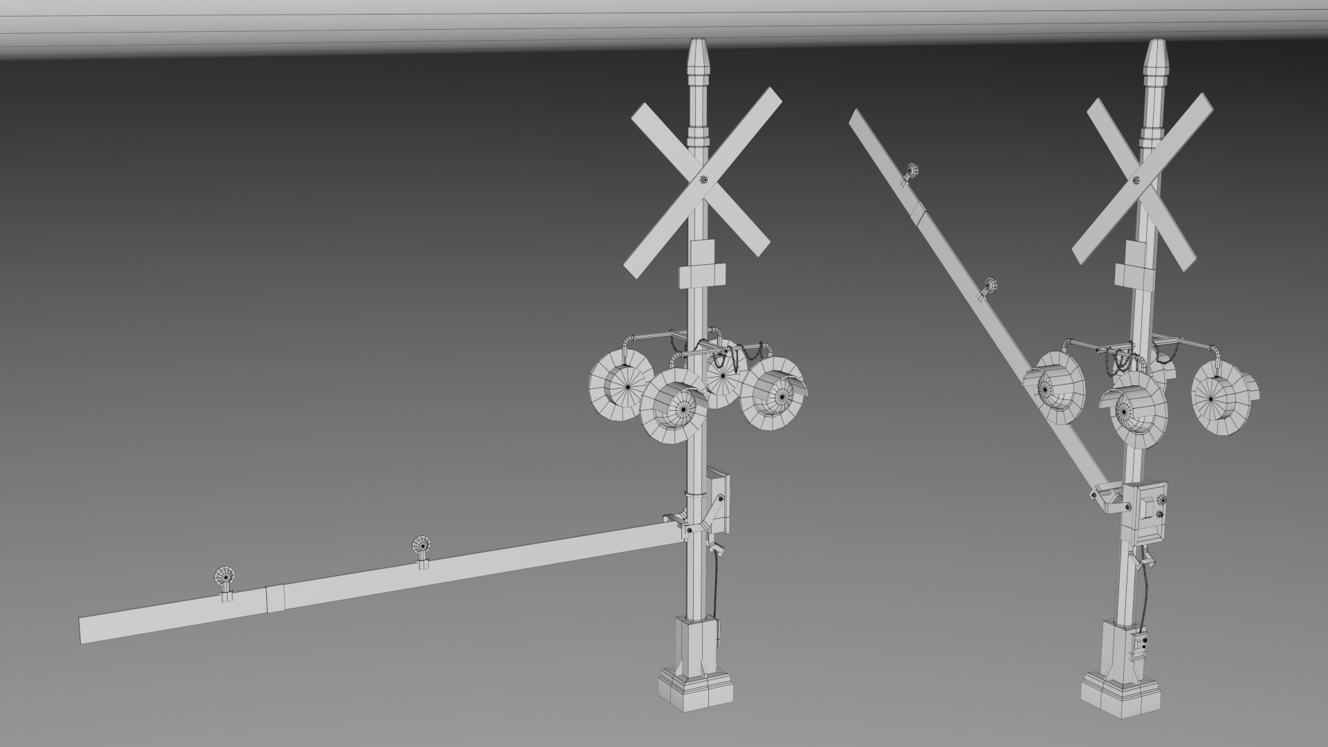 7 Railway Signals Collection 3D Model - TurboSquid 2422165