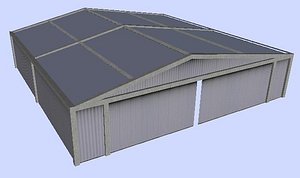 warehouse house 3ds