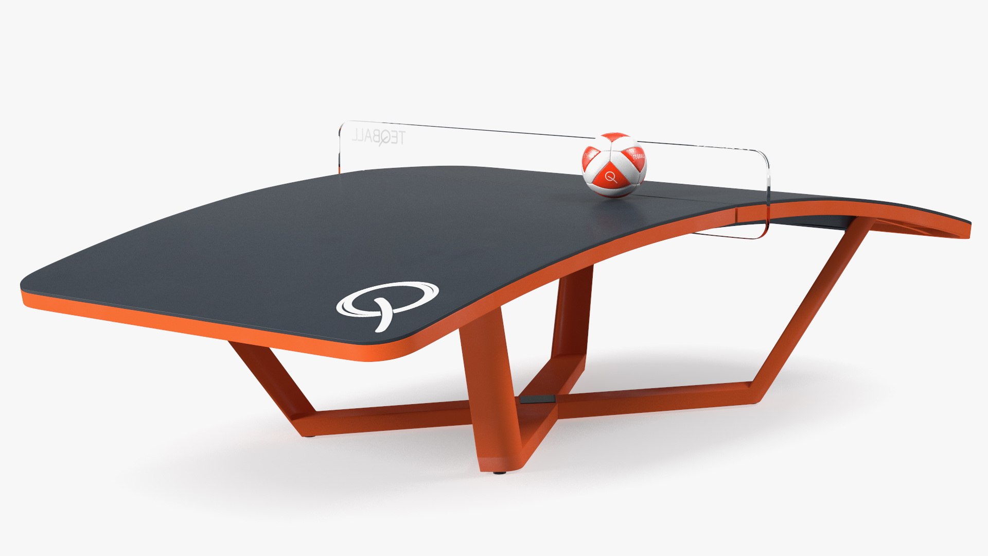 Teqball Table Ball 3D model preview