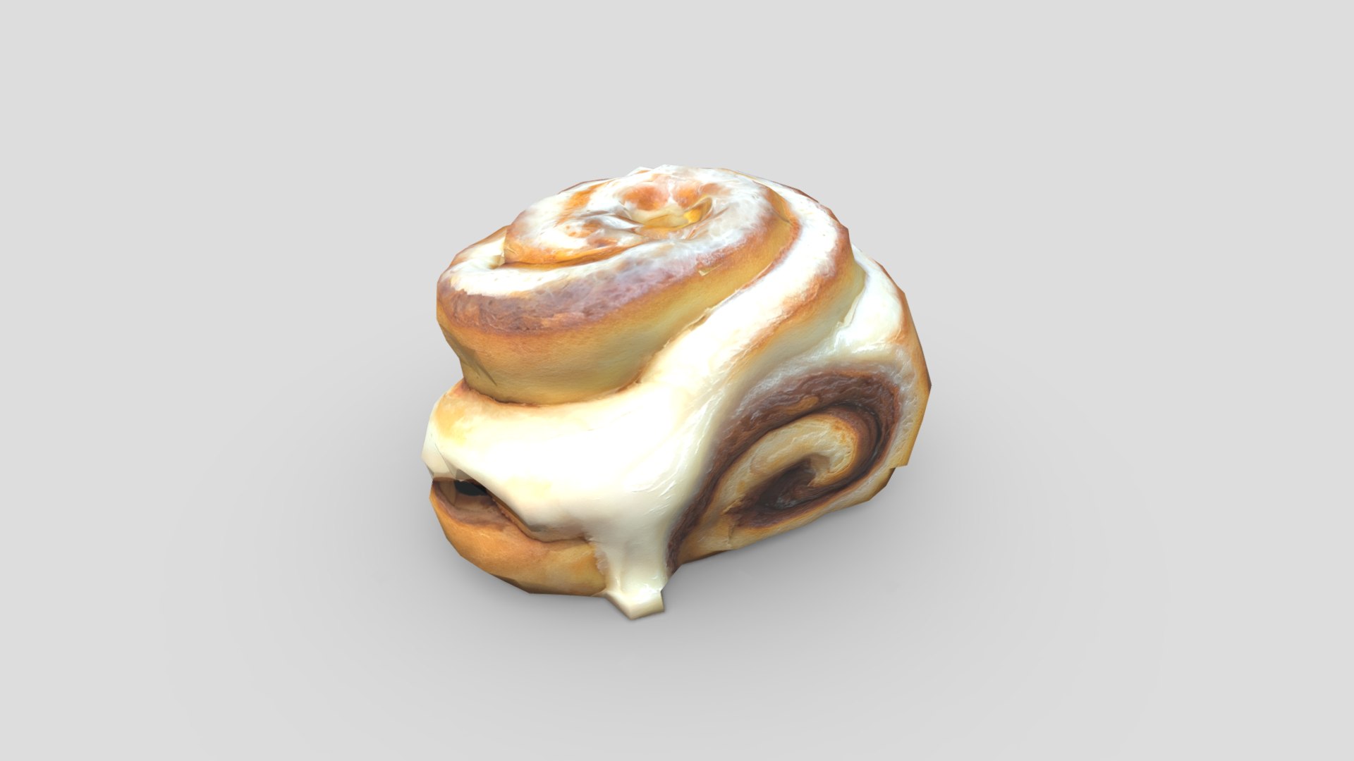 3D Cinnamon Roll - TurboSquid 2243227