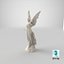 Marmorwinkel Lucy 3D-Modell