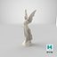 Marmorwinkel Lucy 3D-Modell