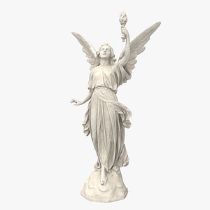 Marble Angel Lucy 3D model