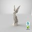 Marmorwinkel Lucy 3D-Modell