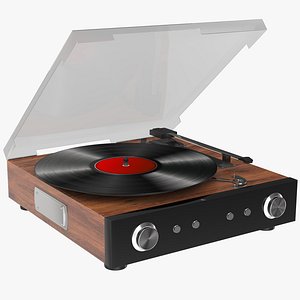 Turntable 3D model