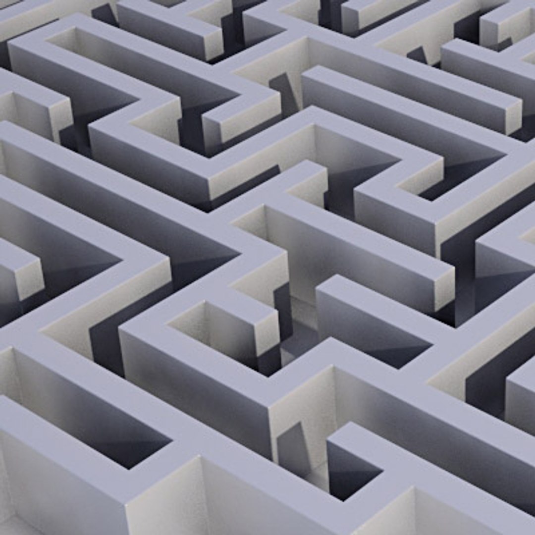 3d 3ds Set Mazes Tree
