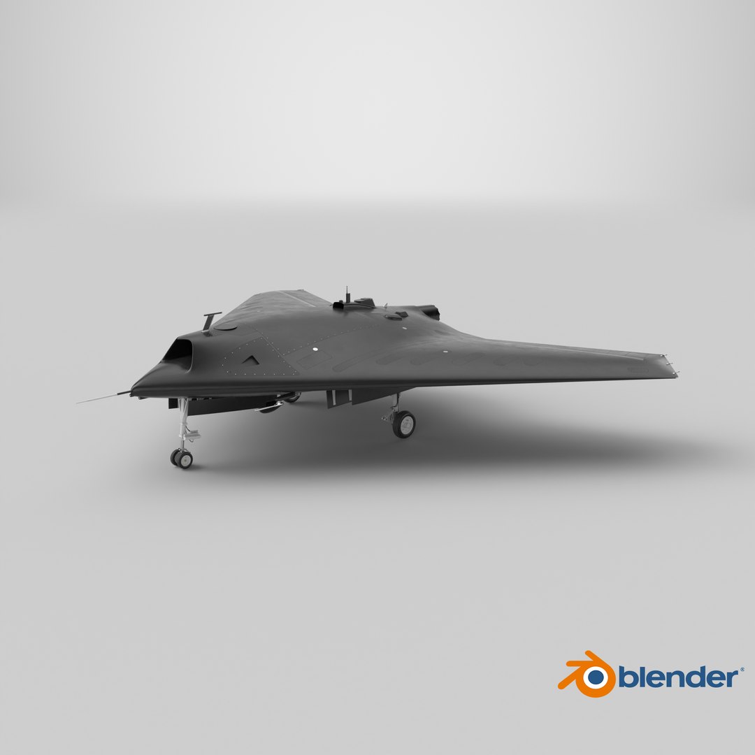 Stealth Combat Drone with Gear Down Black 3D model https://p.turbosquid.com/ts-thumb/il/gka2X7/W8/stemcell_blender_cycles_render/png/1771419126/1920x1080/fit_q87/2b7342855a0e2e709fd7d8cd9b5fe3708d577cab/stemcell_blender_cycles_render.jpg