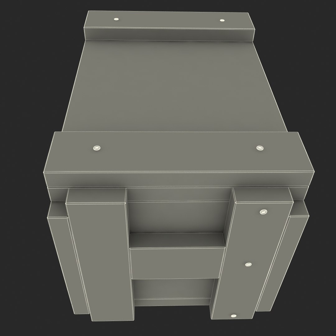 3d Ammo Box Model