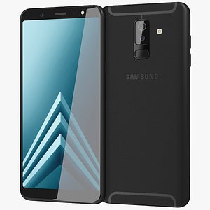 realistic samsung galaxy a6 3D model