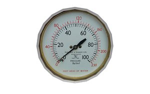 Pressure Gauge 02 model