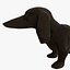 Hola poli Dashing Dachshund Table Top Sculpture
