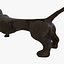 Hola poli Dashing Dachshund Table Top Sculpture