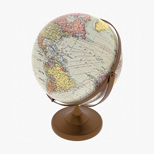 COPPER GLOBE 3D model