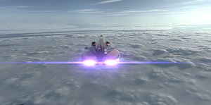 Freight Spaceship 3D