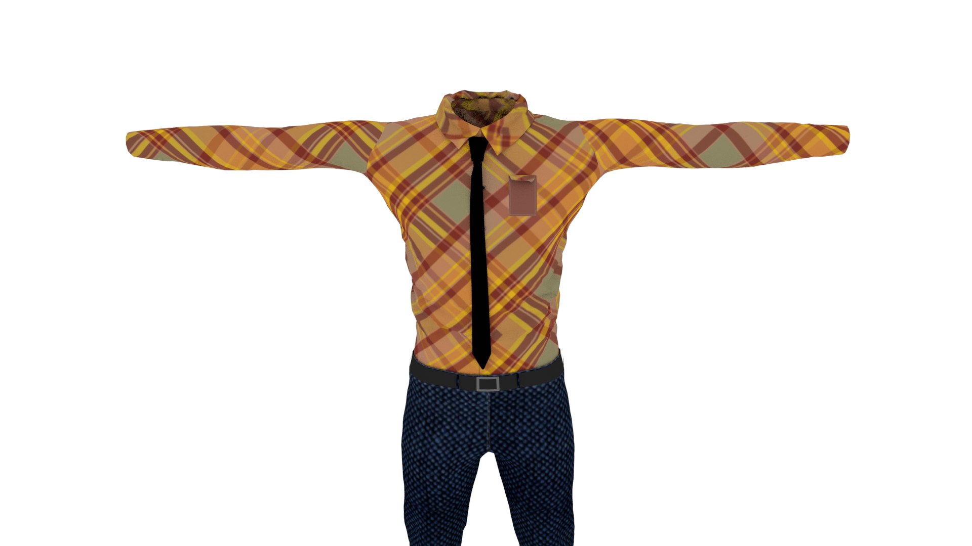 Male Clothing 3D Model - TurboSquid 2109950