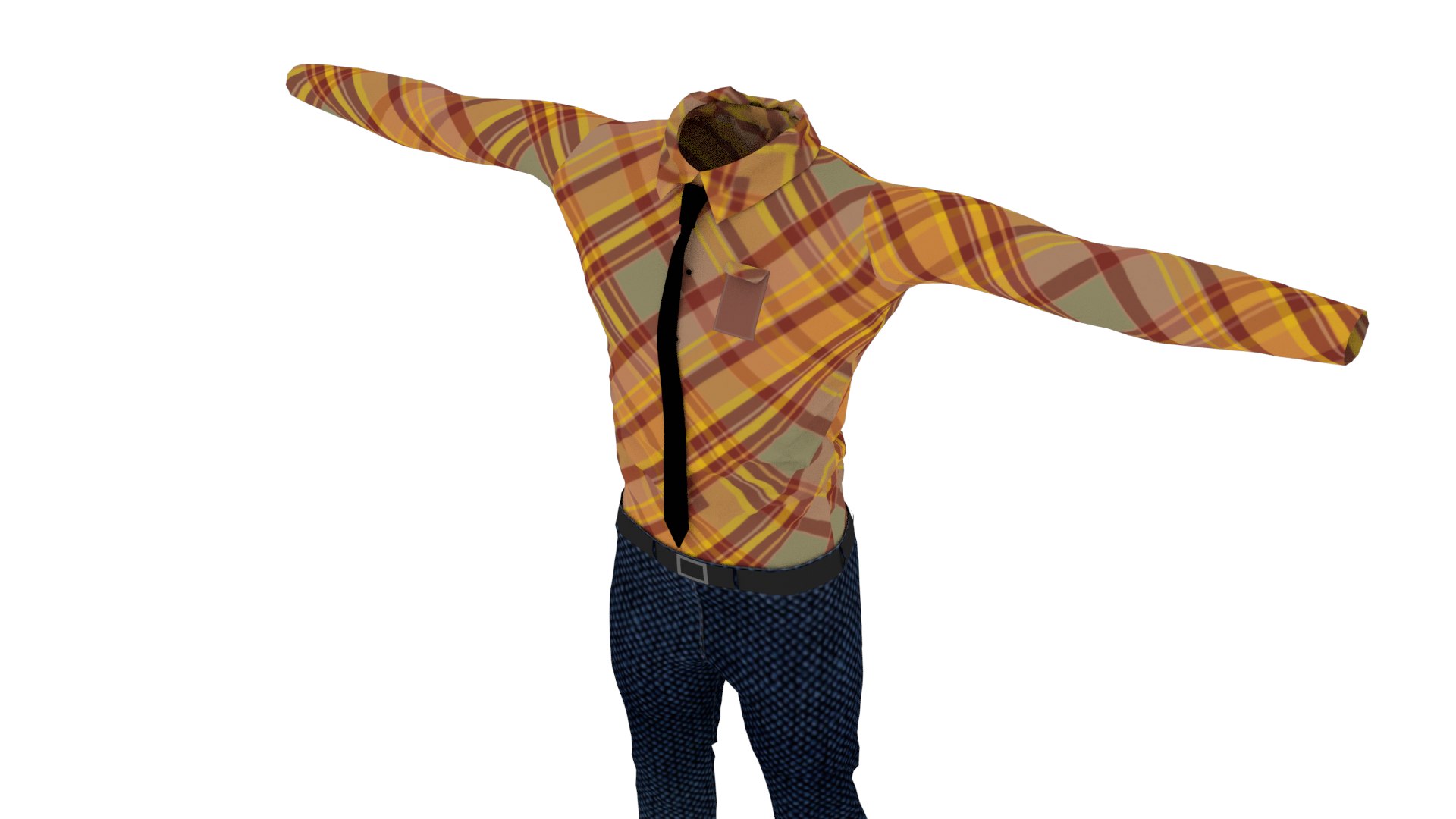 Male Clothing 3D Model - TurboSquid 2109950