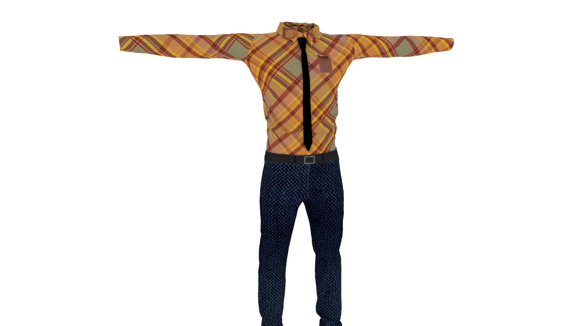 Male Clothing 3D Model - TurboSquid 2109950
