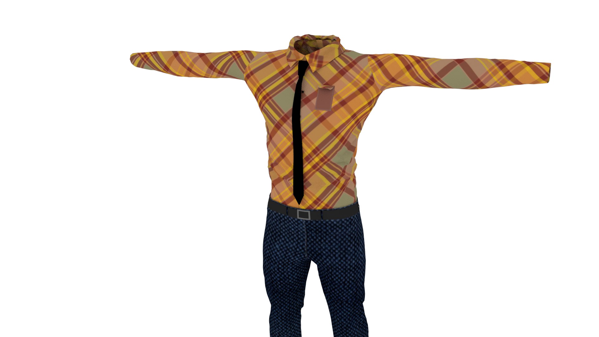 Male Clothing 3D Model - TurboSquid 2109950