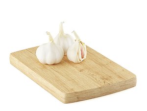 3D Real garlic garlic seasoning vegetables liliaceae allium plant garlic seedlings garlic rice