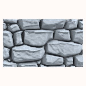 Stone Wall 205 model