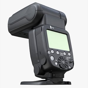3D Canon Speedlite 600EX-RT camera flash wireless