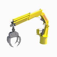 Forwarder crane