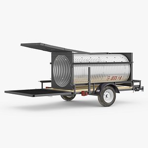 3D model Culvert Style Bear Trap