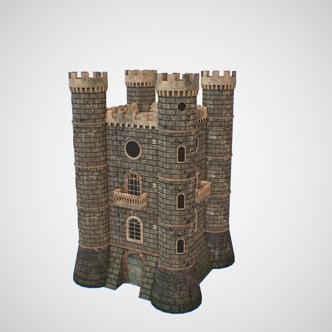 3D Castle Gaming Pbr Model - TurboSquid 1351834