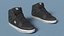 Sneakers da skate DC All-Black nere