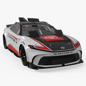 3D model Toyota Camry XSE NASCAR Cup Gen 7 Rigged for Cinema 4D