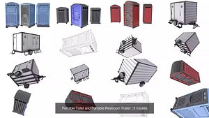 Portable Toilet and Portable Restroom Trailer