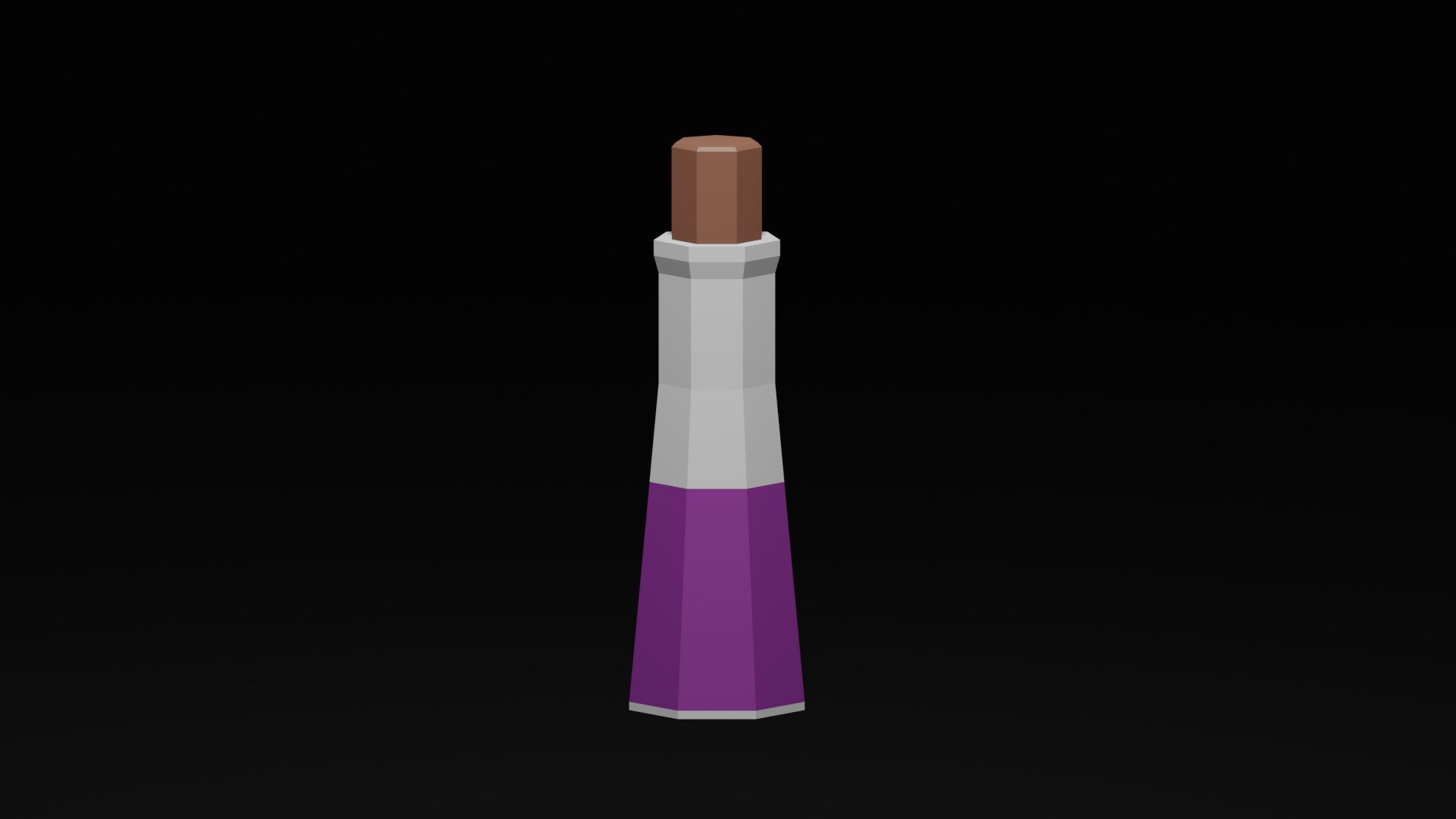 Magic Potion Bottles Low Poly Game Assets 3D Model - TurboSquid 1996632