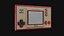 Nintendo-Spiel und Uhr