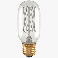Vintage Edison Fat Tube Filament Bulb T45
