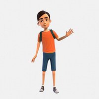 Cartoon Boy