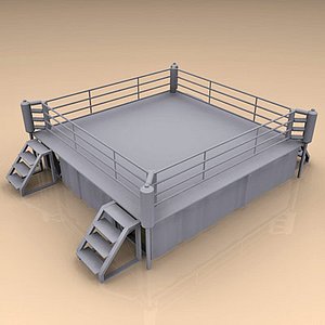 boxing ring 3d 3ds