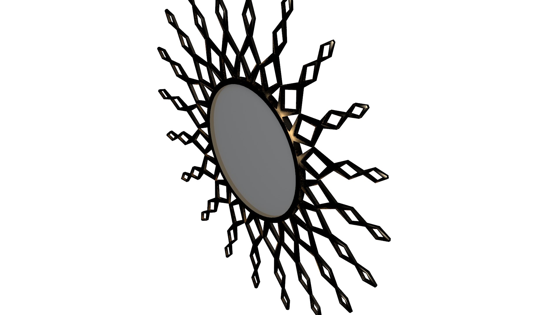 3D mirror circle 2 - TurboSquid 2161318