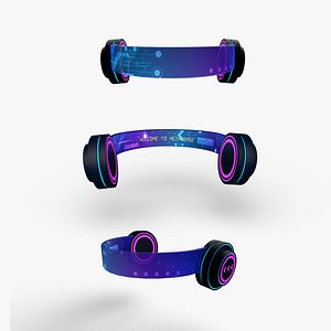 futuristic cyberpunk sci-fi glasses