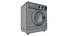 Washing machine 3D
