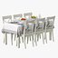 3D model ikea table dining set