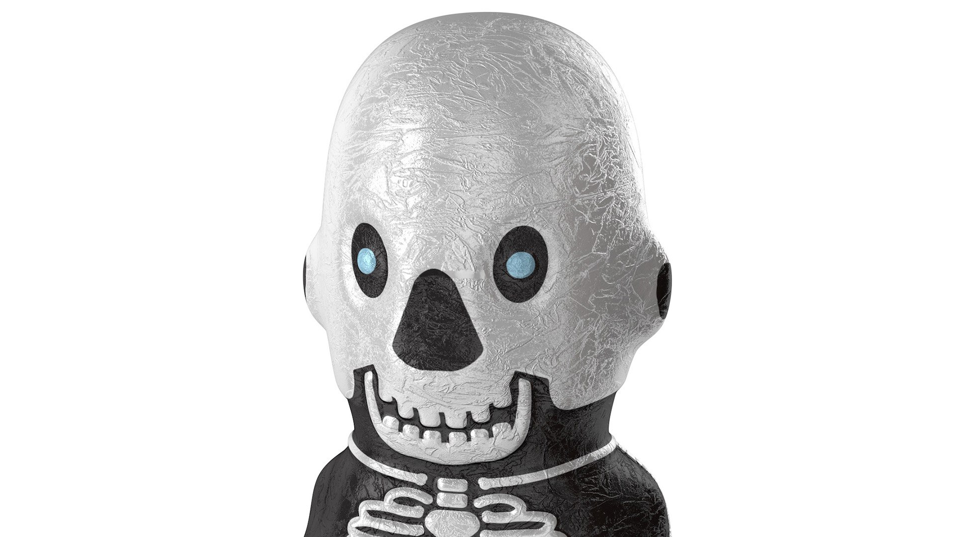 3D Foil Chocolate Skeleton - TurboSquid 1543889