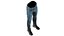 Pantalones de hombre con botas 7