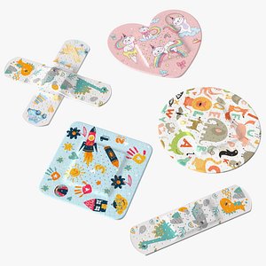 Band Aids Set for Kids