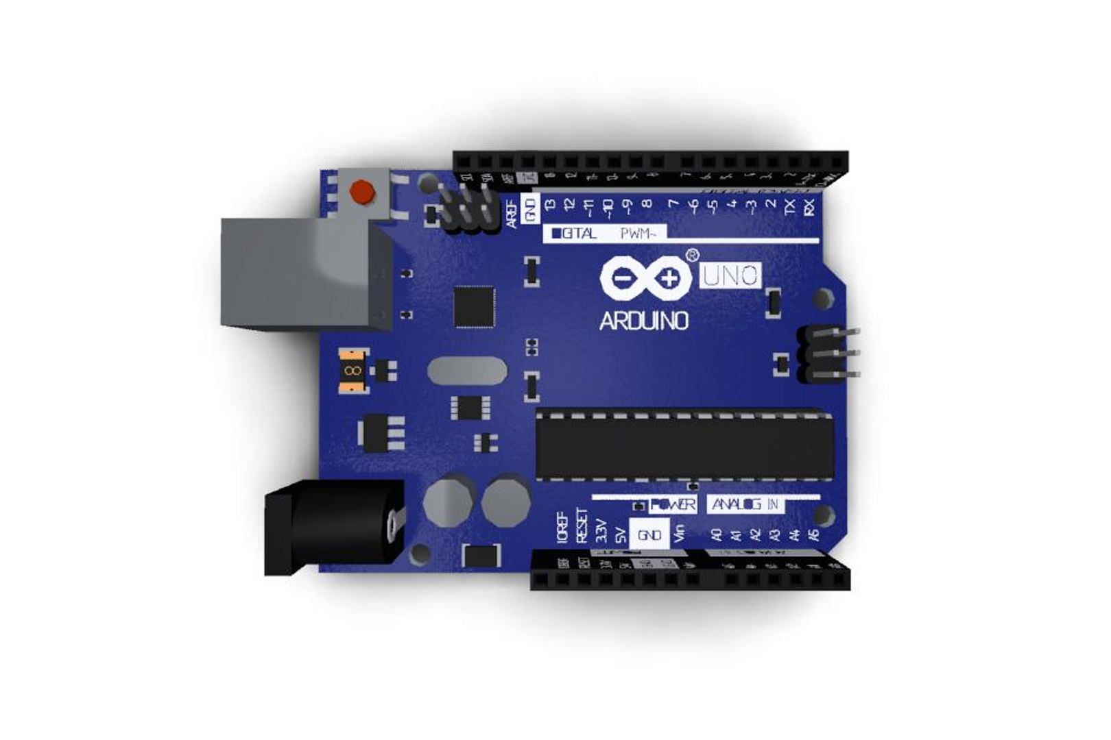 Arduino Uno 3D Model - TurboSquid 1515932